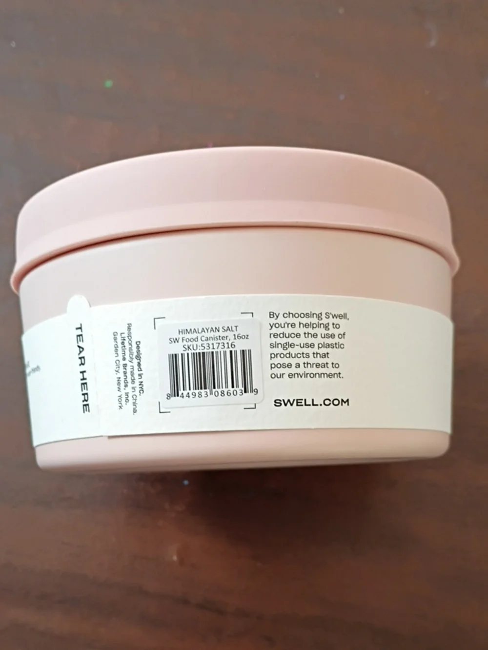 Swell Food Canister 16 Oz